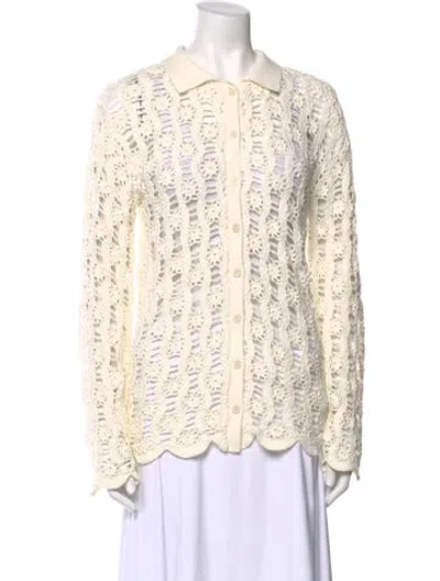 Pre-owned Simkhai Crew Neck Sweater In Neutral
