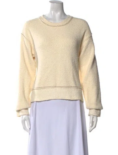 Pre-owned Simkhai Crew Neck Sweater In Neutral