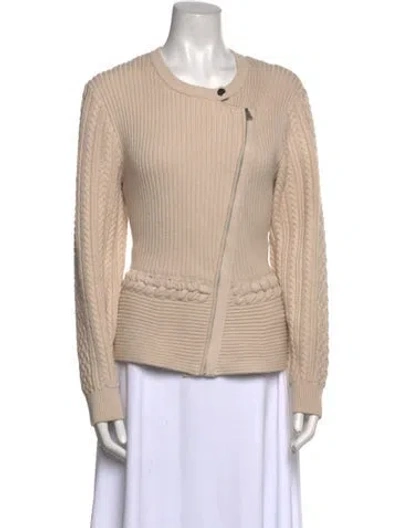 Pre-owned Simkhai Crew Neck Sweater In Neutral