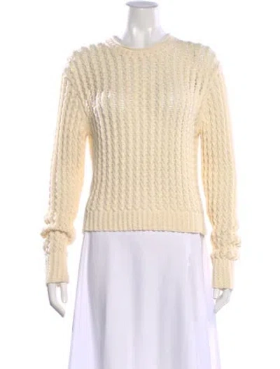 Pre-owned Simkhai Crew Neck Sweater In Neutral