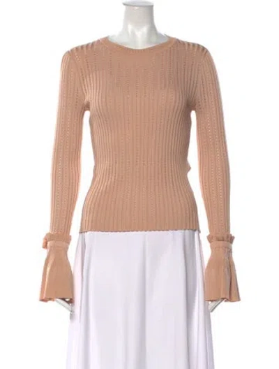 Pre-owned Simkhai Crew Neck Sweater In Pink