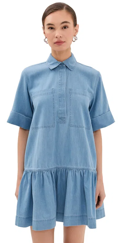 Simkhai Cris Shirt Dress Stratus