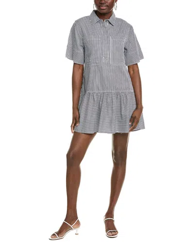 Simkhai Cris Shirtdress In Blue