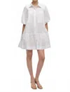 Simkhai Crissy Mini Dress In White In White
