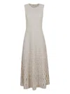 Simkhai Zelma Perforated Knit Midi Dress