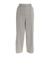 Simkhai Miki Cropped Micro-check Pants