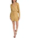 Simkhai Dallas Mini Dress In Yellow