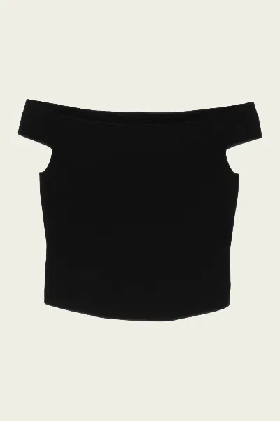 Simkhai Dalton Off The Shoulder Top In Black
