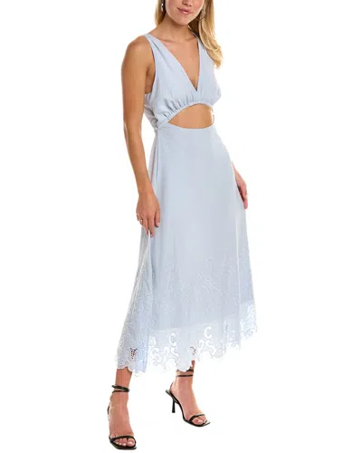 Simkhai Danica Maxi Dress In Blue