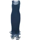 Simkhai Daniella Midi Dress In Blau