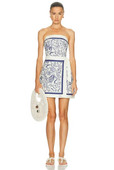 Simkhai Darbie Mini Dress In Multi