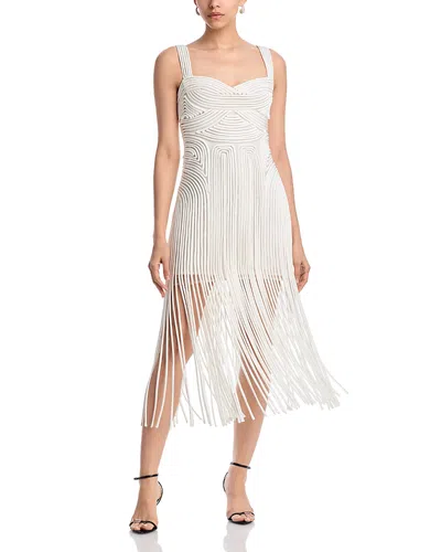 SIMKHAI DARBY FRINGE DRESS