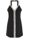 Shop Simkhai Davia Minidress In Black