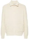 Simkhai Cotton Textured Cardigan In Neutrals