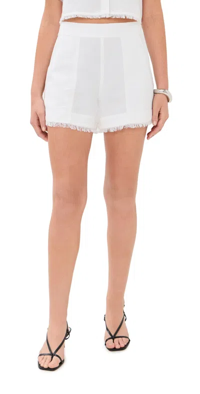 Simkhai Dax Linen Short In White