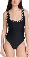 Simkhai Dayton One Piece In Black White