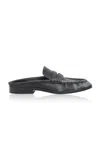 Simkhai Dean Leather Loafer Mules In Black