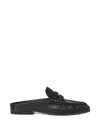 Simkhai Dean Pebbled Leather Mules In Black