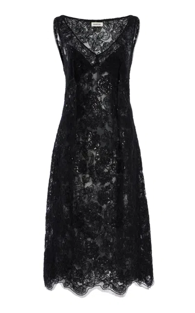 Simkhai Delphine Cami Midi Dress In Black