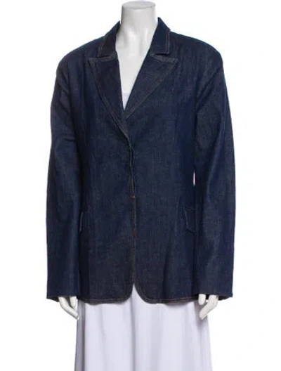 Pre-owned Simkhai Denim Jacket In Blue