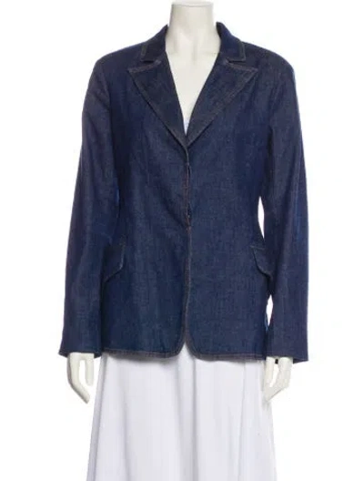 Pre-owned Simkhai Denim Jacket In Blue