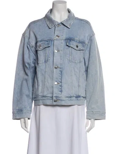 Pre-owned Simkhai Denim Jacket In Blue