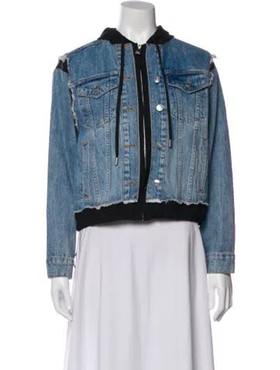 Pre-owned Simkhai Denim Jacket In Blue