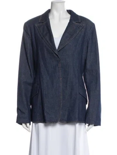 Pre-owned Simkhai Denim Jacket In Blue