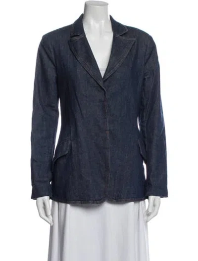 Pre-owned Simkhai Denim Jacket In Blue