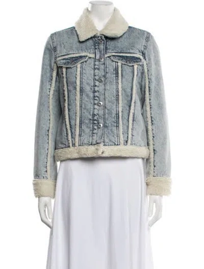 Pre-owned Simkhai Denim Jacket In Blue