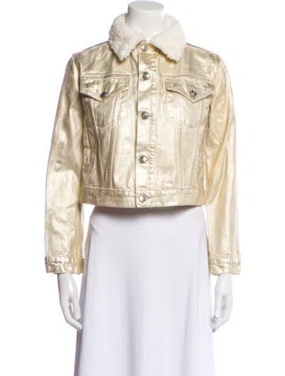 Pre-owned Simkhai Denim Jacket In Neutral