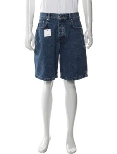 Pre-owned Simkhai Denim Shorts W/ Tags In Blue