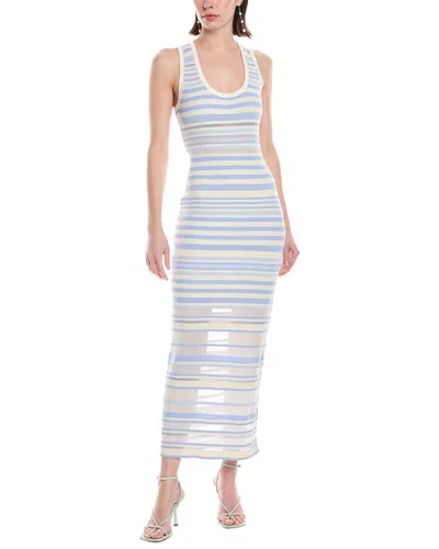 Simkhai Dessie Mini Dress In Blue