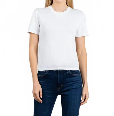 Simkhai Devon Knit Tee In White