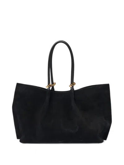 Simkhai Devon Suede Tote Bag In Black