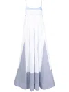 Simkhai Dixie Maxi Dress In Blue