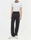Simkhai Donavan Ringer Tee In Ivory Midnight In White
