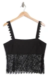 Simkhai Dorian Sleeveless Top In Black