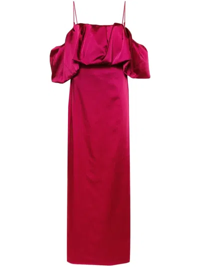 Simkhai Dorina Gown In Red