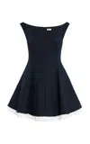 Simkhai Dorothie Off-the-shoulder Mini Dress In Black,white