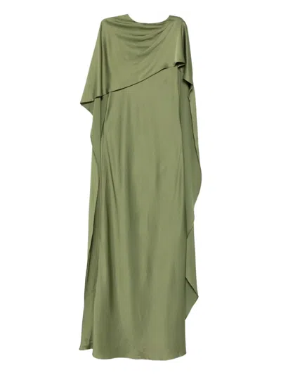 Simkhai Draped Dress In Green