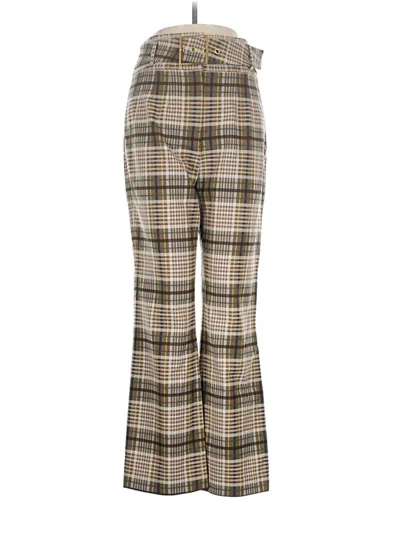 Pre-owned Simkhai Dress Pants In Gold