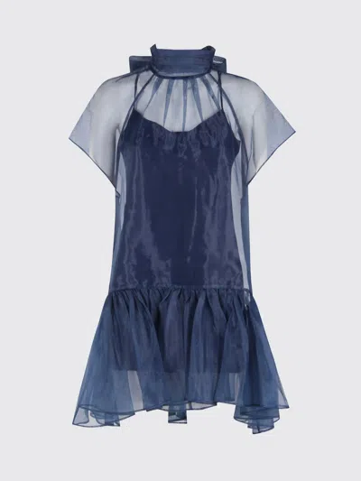 Simkhai Dress  Woman Color Navy In Blue