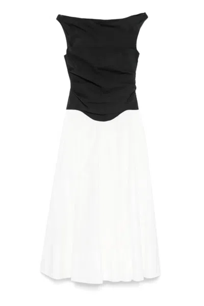 SIMKHAI SIMKHAI DRESSES WHITE