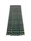 Simkhai Drue Openwork Midi Skirt In Green