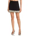 Simkhai Dua Embellished Miniskirt In Black