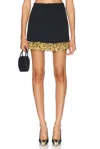 Simkhai Embellished Dua Mini Skirt In Black
