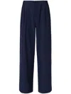 Simkhai Elasticated-high Waist Palazzo In Blue