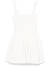 Simkhai Juni Bubble Mini Dress In White In White