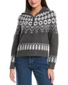 Simkhai Eliah 1/2-zip Wool & Cashmere-blend Pullover In Gray